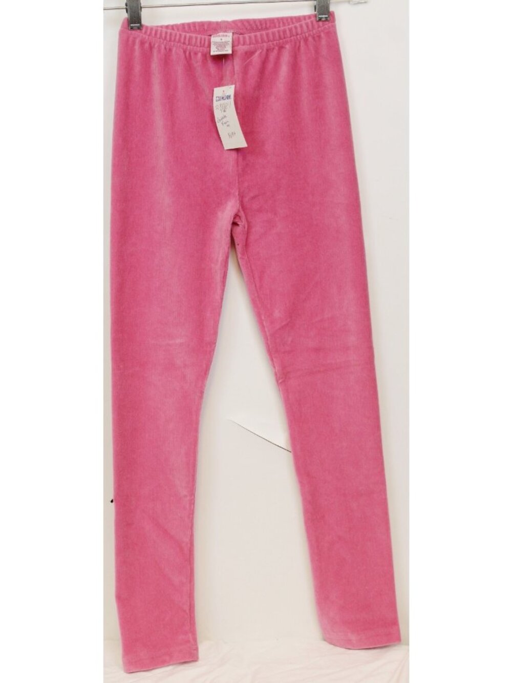 2004 Gymboree Bubble Fun Pink Corduroy Stretch Leggings sz 9 NEW NOS